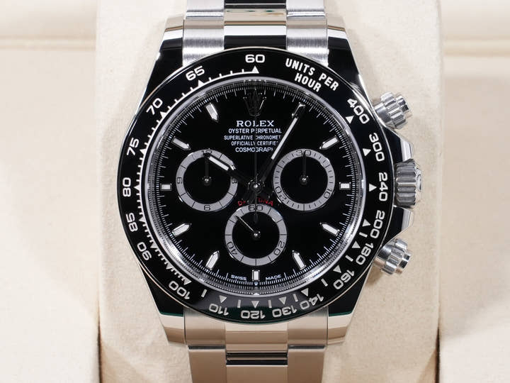 ロレックス デイトナ Ref.126500LN ステンレススチール ブラック文字盤