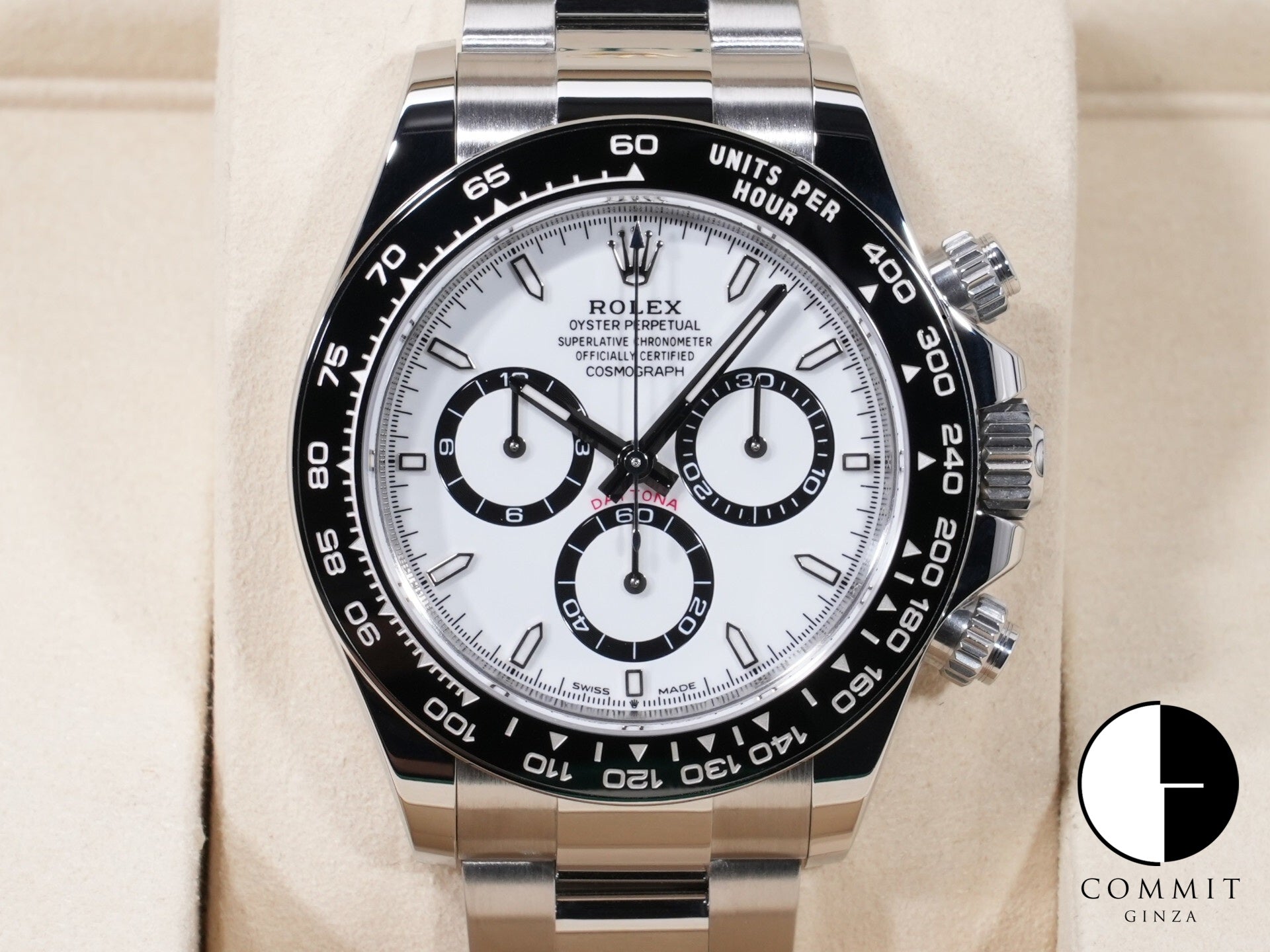 Rolex Daytona Ref. 126500LN SS White Dial, Unused  (4ftoy87w appears to be an internal reference number and is not translated)