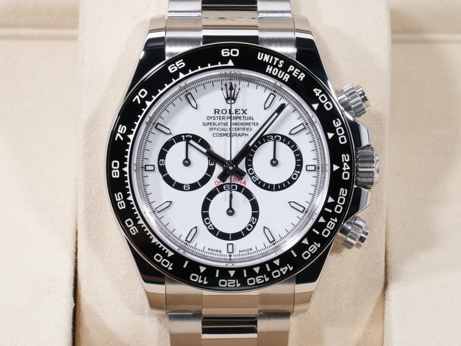 Rolex Daytona Ref. 126500LN SS White Dial, Unused  (4ftoy87w appears to be an internal reference number and is not translated)