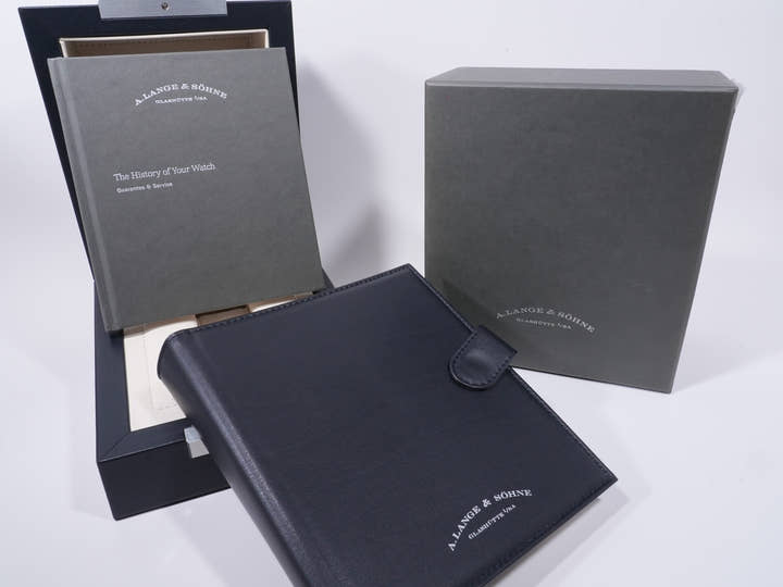 A.ランゲ＆ゾーネ ランゲ1 Ref.191.032 18KPG シルバー文字盤 美品 augoptnq