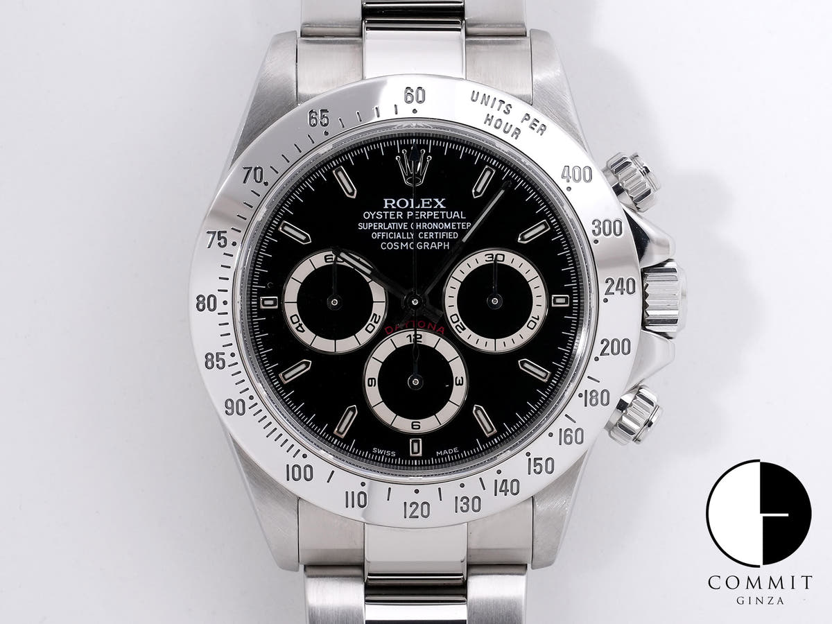 Rolex Daytona El Primero Ref. 16520 SS Black Dial, Pre-owned (Used)  ovbx4o5a