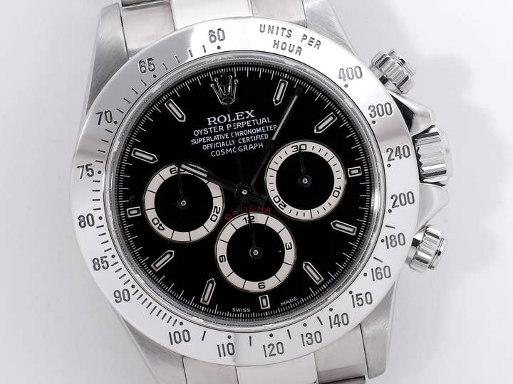ロレックス デイトナ エルプリメロ Ref.16520 ステンレススチール ブラック文字盤
