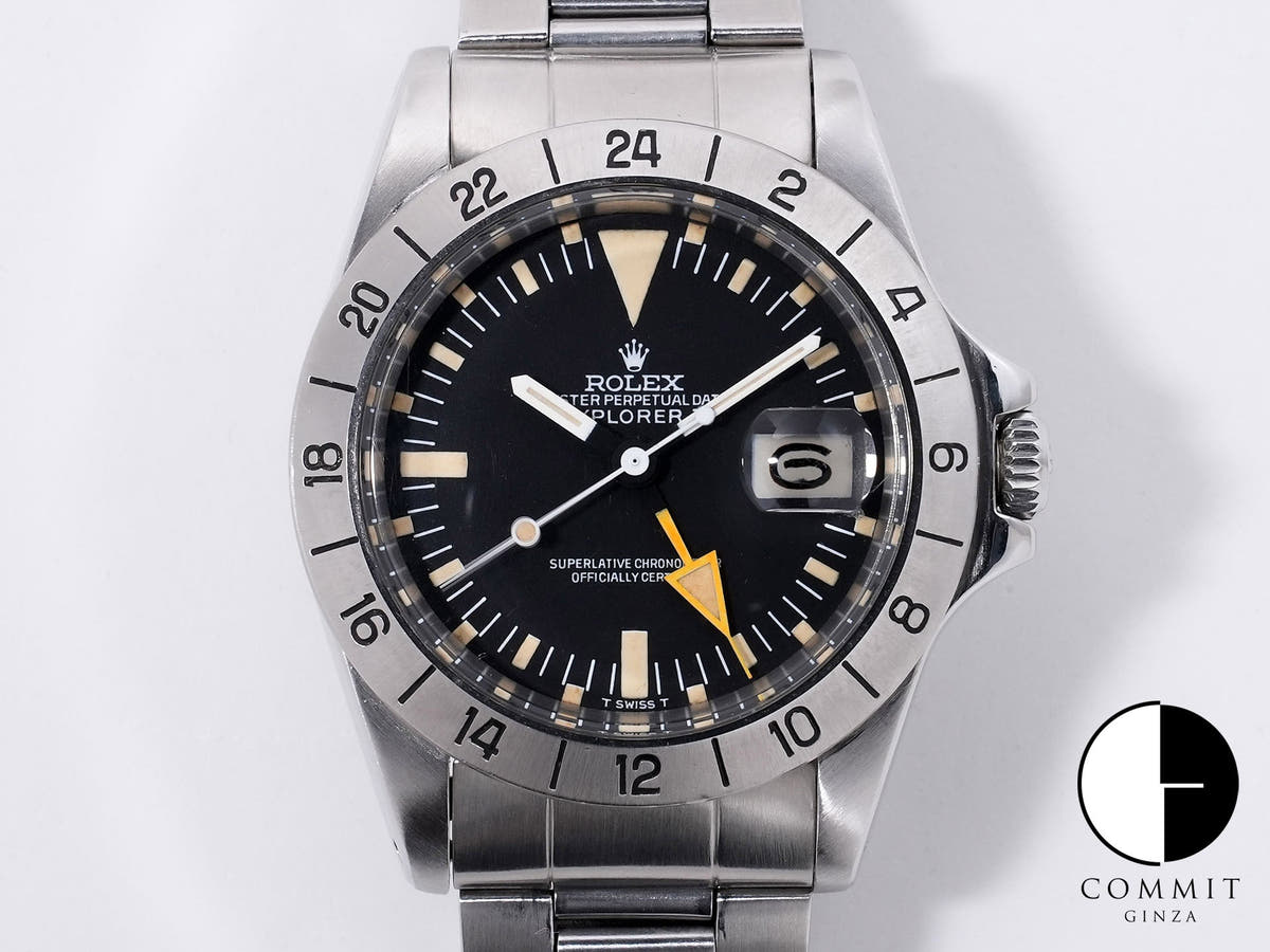 Rolex Explorer II Ref. 1655 SS Black Dial, Pre-owned  qhh7xsks