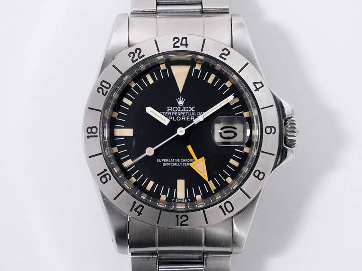 Rolex Explorer II Ref. 1655 SS Black Dial, Pre-owned  qhh7xsks
