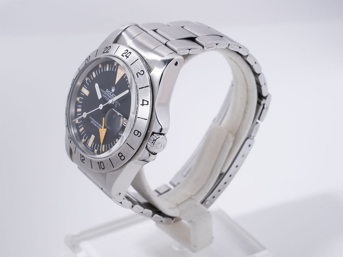 Rolex Explorer II Ref. 1655 SS Black Dial, Pre-owned  qhh7xsks
