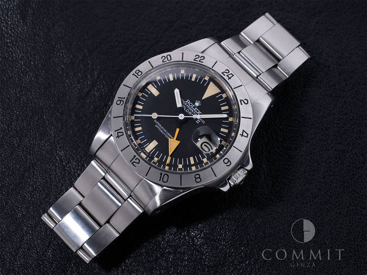 Rolex Explorer II Ref. 1655 SS Black Dial, Pre-owned  qhh7xsks