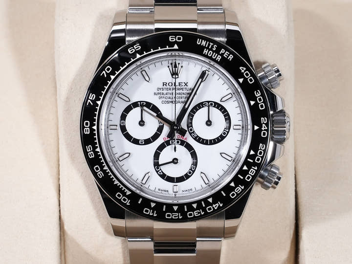 ロレックス デイトナ Ref.126500LN ステンレススチール ホワイト文字盤