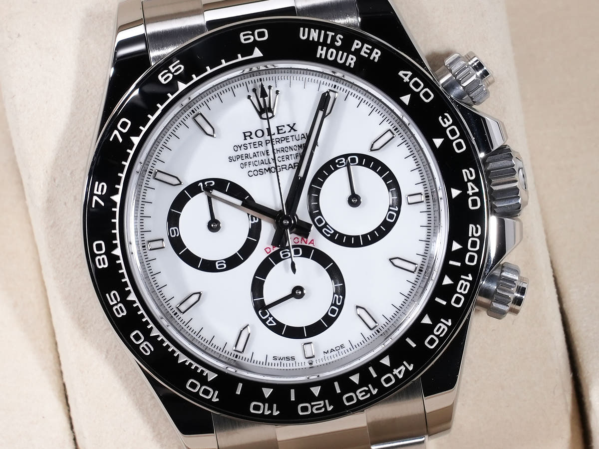 ロレックス デイトナ Ref.126500LN SS ホワイト文字盤 未使用 qq8h7fw8
