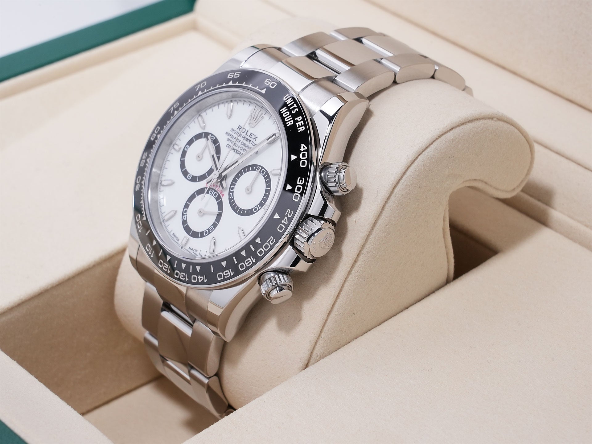 ロレックス デイトナ Ref.126500LN SS ホワイト文字盤 未使用 qq8h7fw8