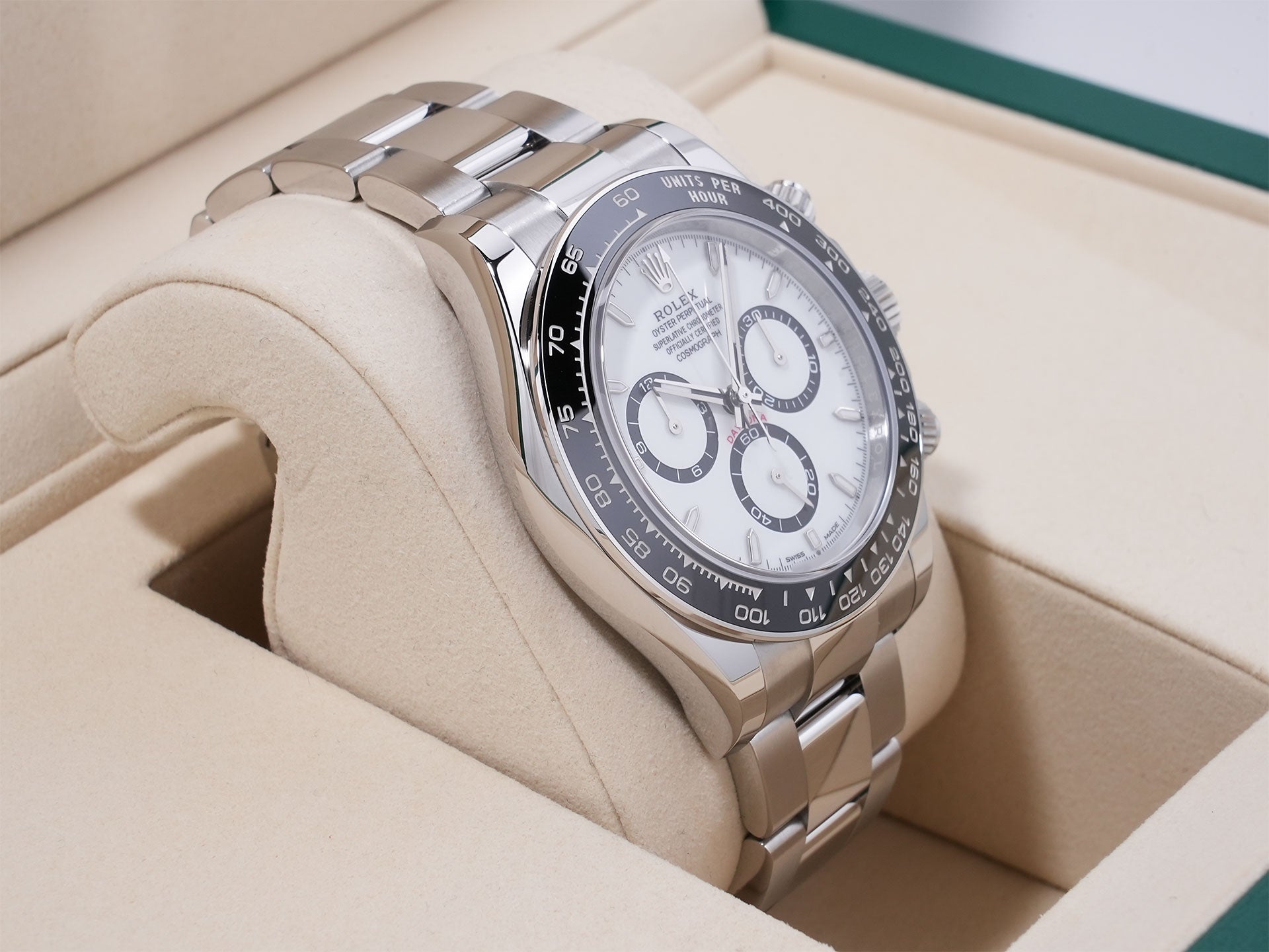 ロレックス デイトナ Ref.126500LN SS ホワイト文字盤 未使用 qq8h7fw8