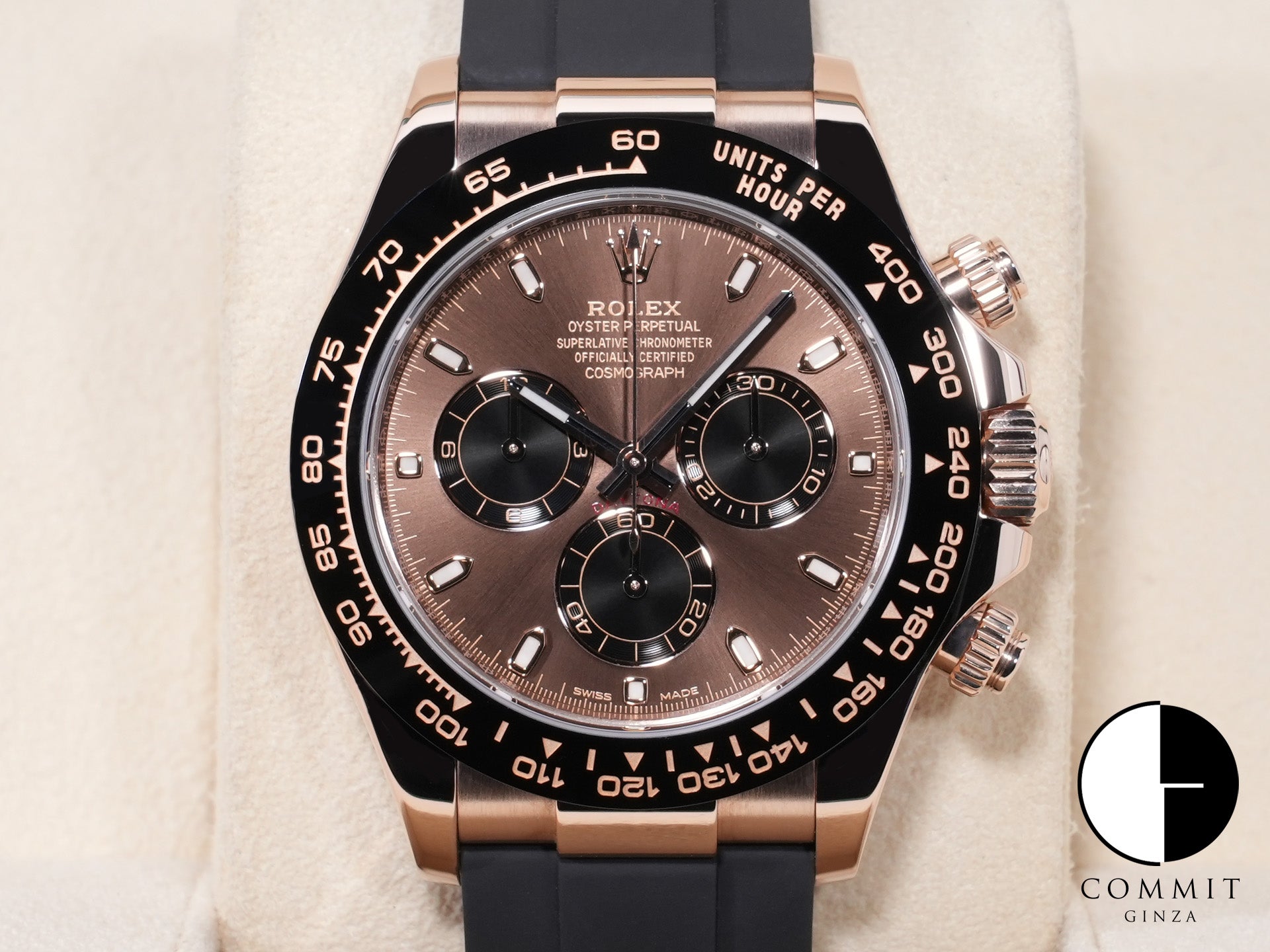 ロレックス デイトナ Ref.116515LN 18KERG チョコレート/ブラック文字盤 美中古 xxgtmbfs