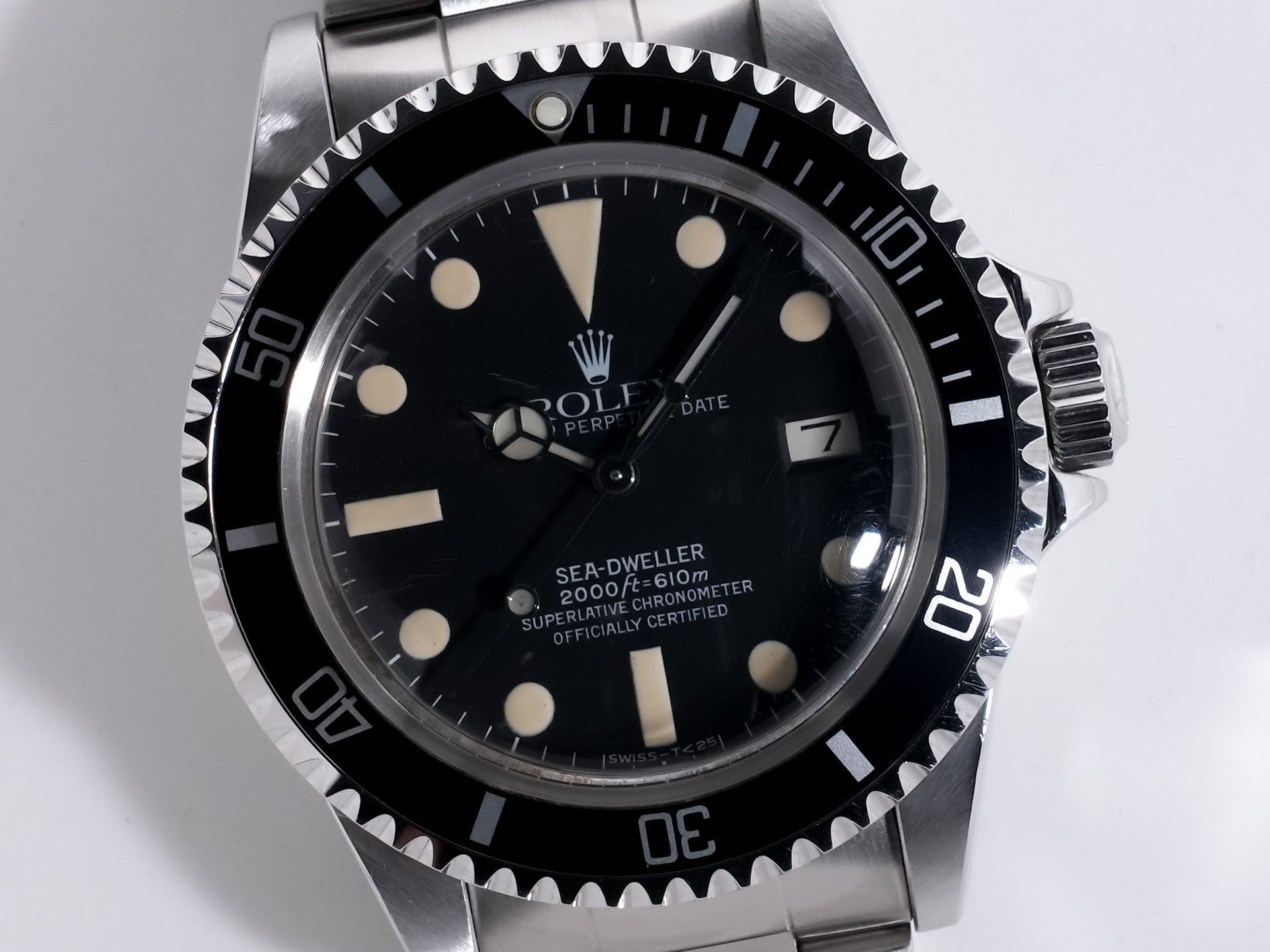 ロレックス シードゥエラー Ref.1665 SS ブラック文字盤 中古 yprgccnr