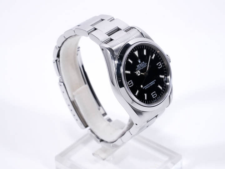 ロレックス エクスプローラーI Ref.14270 ステンレススチール ブラック文字盤 中古 wh9dg82u