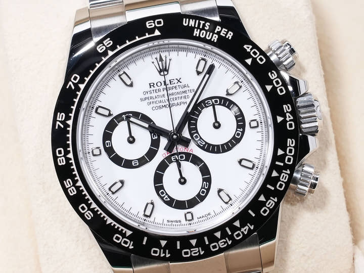 ロレックス デイトナ Ref.116500LN ステンレススチール ホワイト文字盤