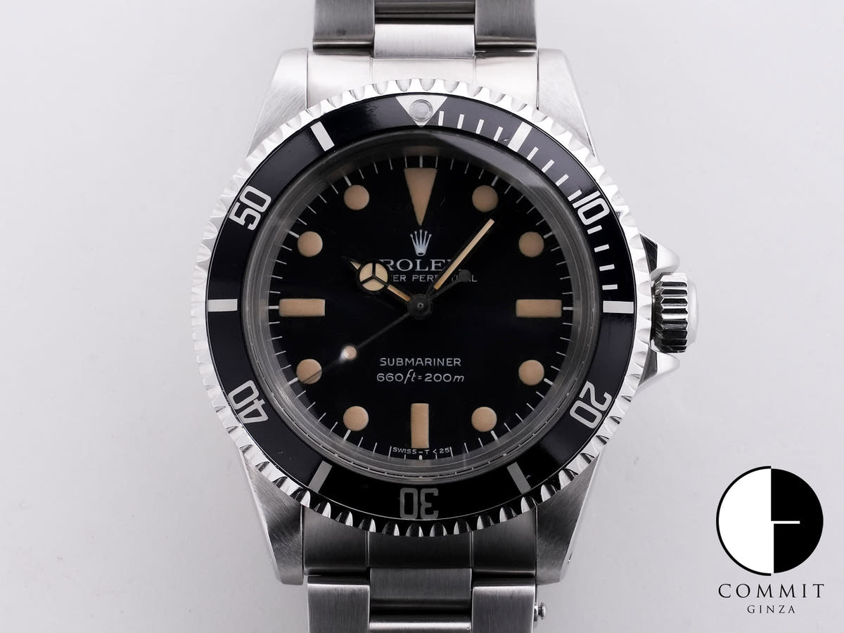 Rolex Submariner Ref. 5513 SS Black Dial, Pre-owned (Used)  5bi9seoa