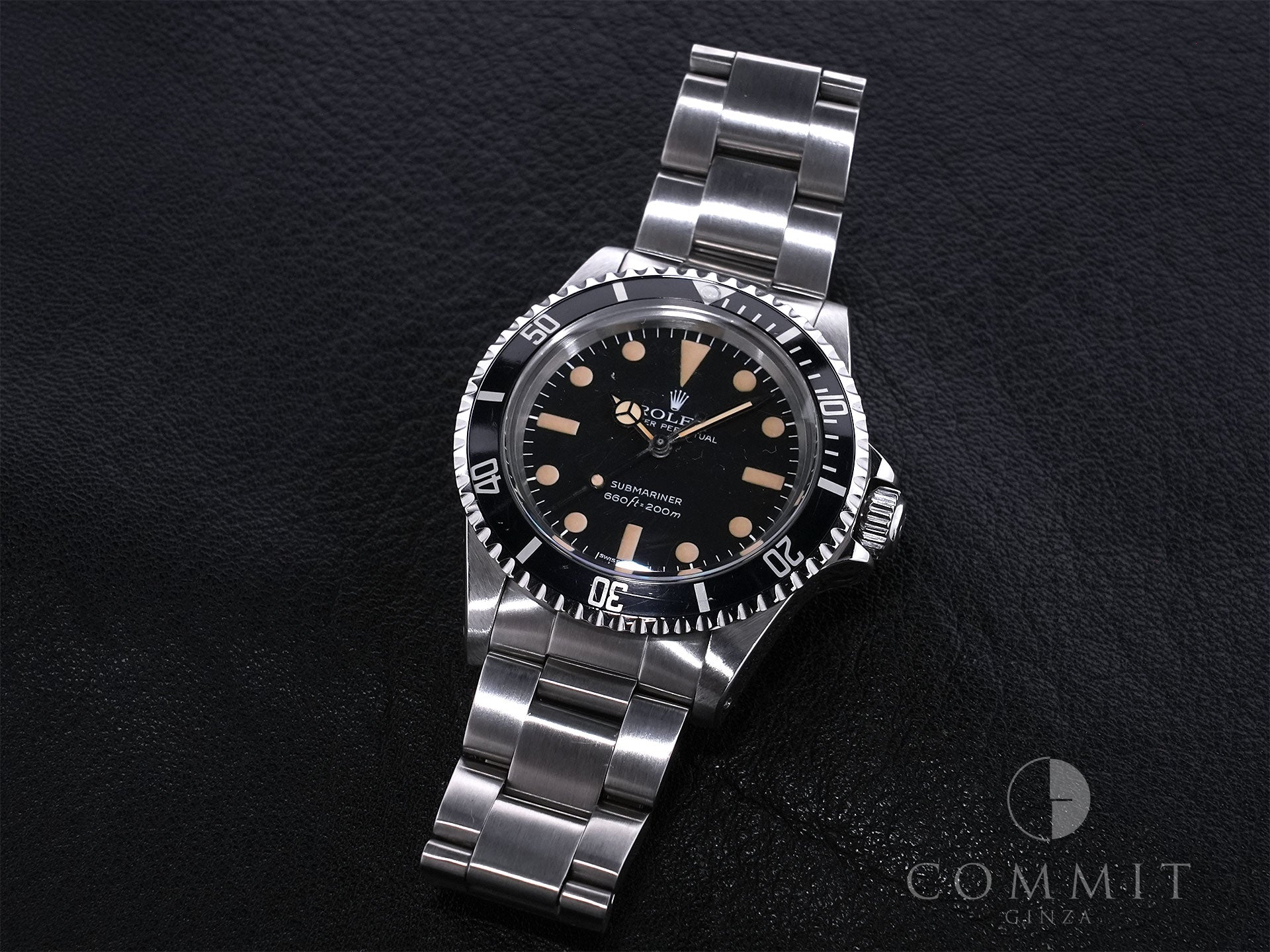 Rolex Submariner Ref. 5513 SS Black Dial, Pre-owned (Used)  5bi9seoa