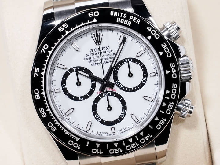 Rolex Daytona Ref. 126500LN SS White Dial, Unused  hdxo699o