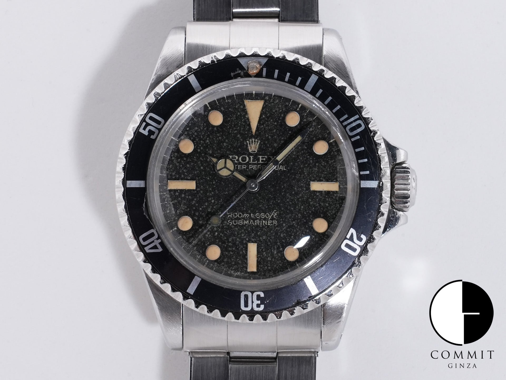 Rolex Submariner Ref. 5513M SS Black Dial, Pre-owned (ihk4w2pv)