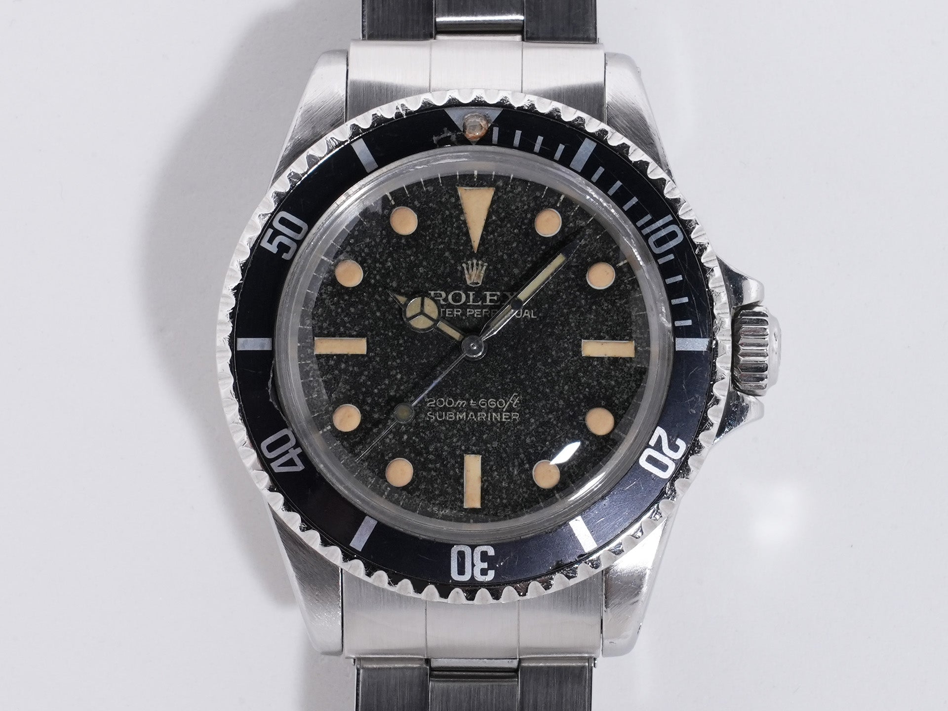 Rolex Submariner Ref. 5513M SS Black Dial, Pre-owned (ihk4w2pv)
