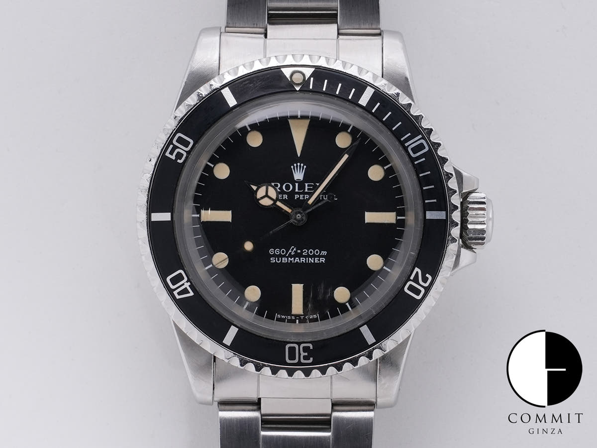 Rolex Submariner Ref. 5513 Stainless Steel Black Dial