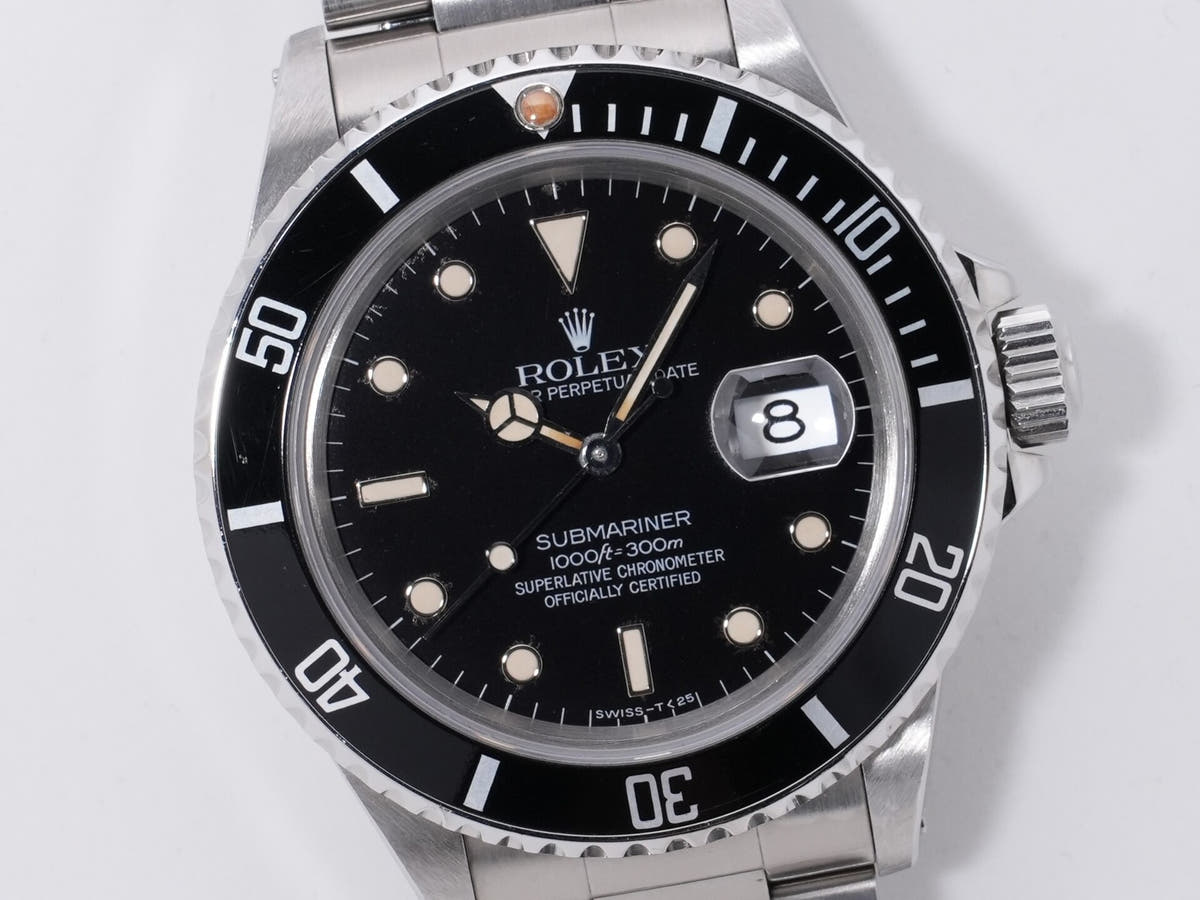 Rolex Submariner Date Ref. 16800 SS Black Dial, Pre-owned (cstvnzfz)