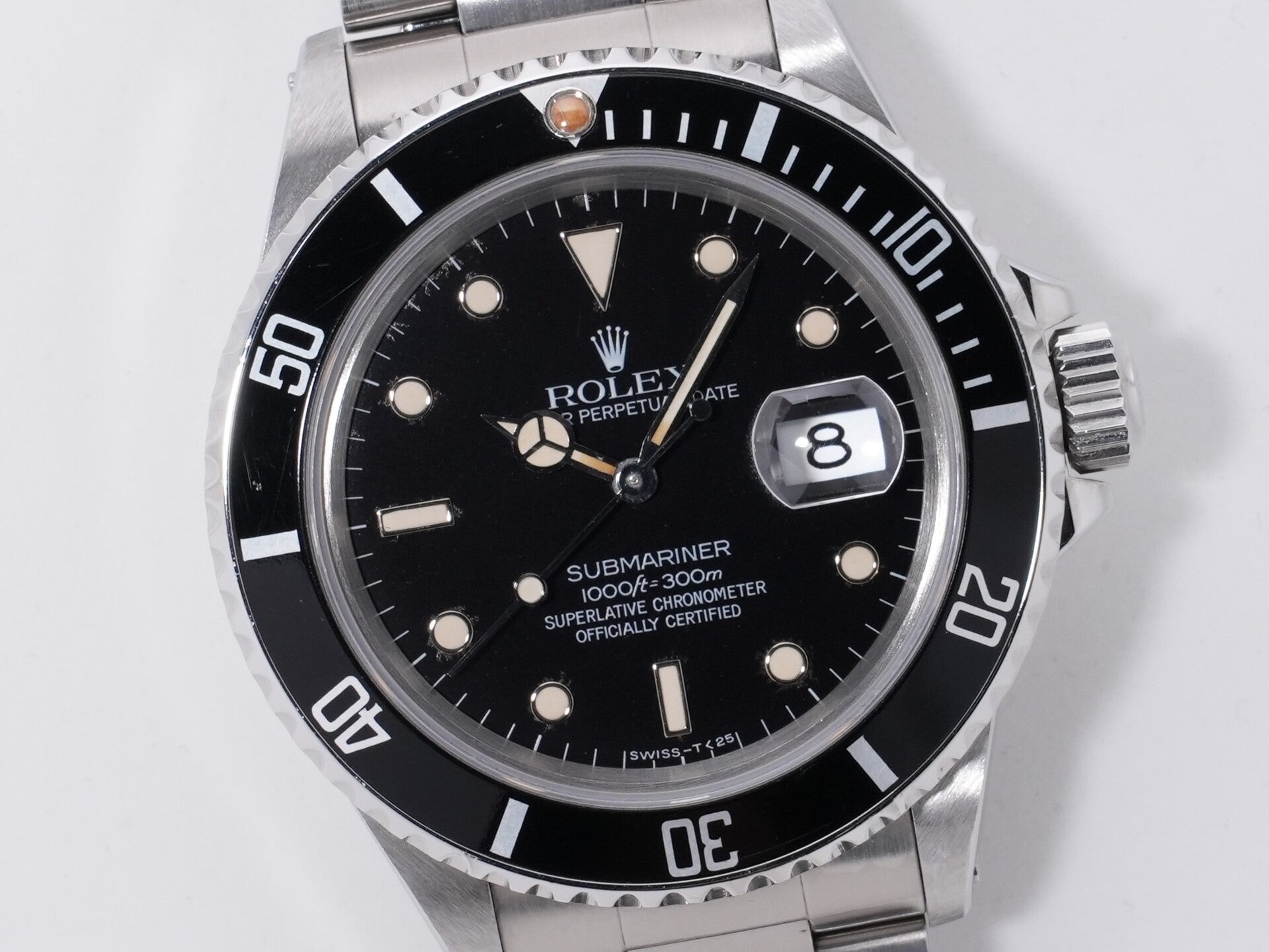 Rolex Submariner Date Ref. 16800 SS Black Dial, Pre-owned (cstvnzfz)