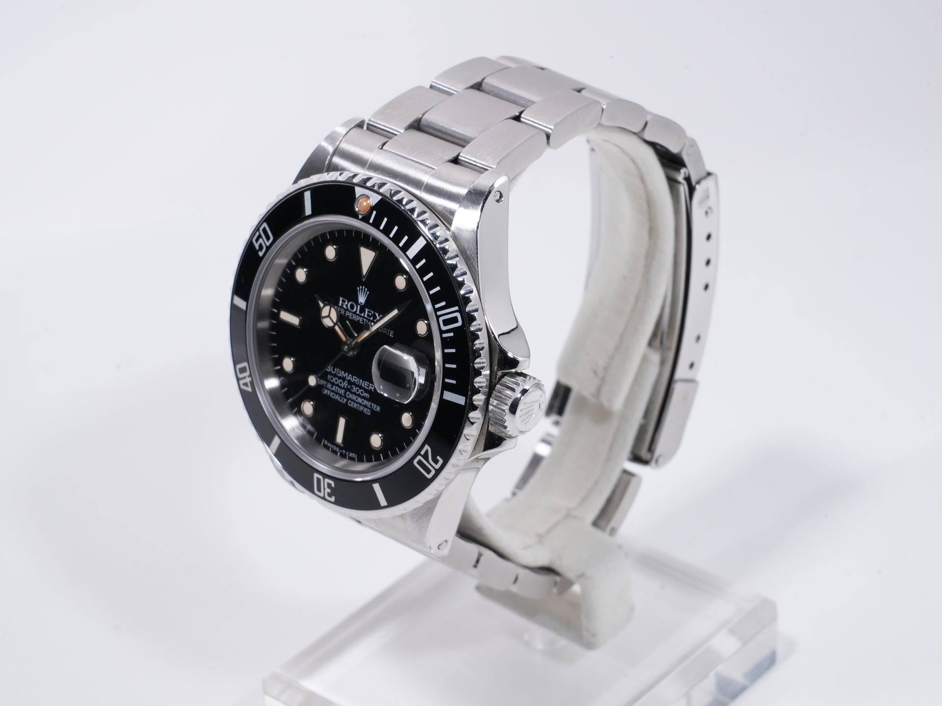 Rolex Submariner Date Ref. 16800 SS Black Dial, Pre-owned (cstvnzfz)