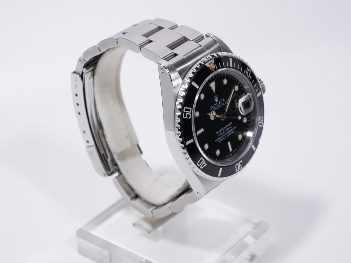 Rolex Submariner Date Ref. 16800 SS Black Dial, Pre-owned (cstvnzfz)