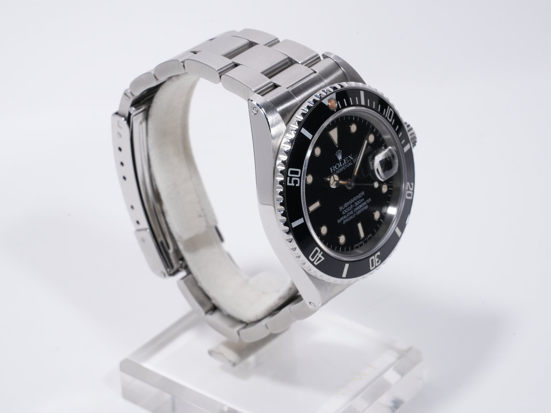 Rolex Submariner Date Ref. 16800 SS Black Dial, Pre-owned (cstvnzfz)