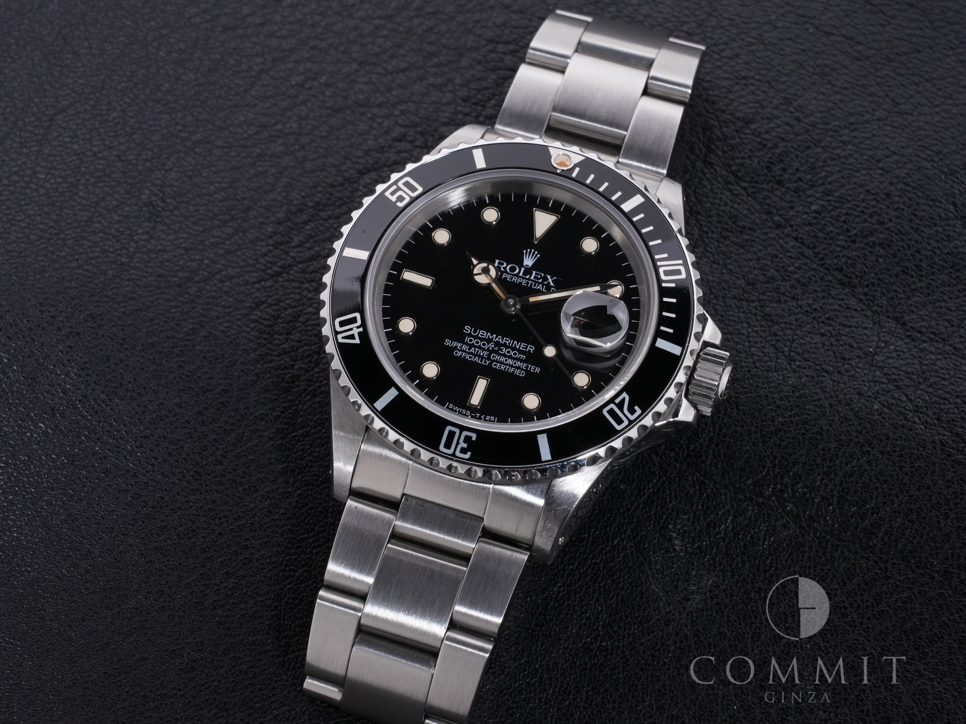 Rolex Submariner Date Ref. 16800 SS Black Dial, Pre-owned (cstvnzfz)