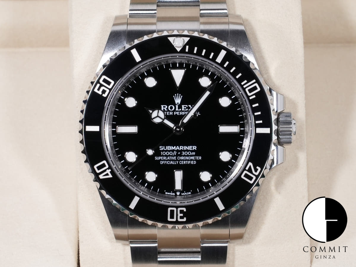 Rolex Submariner No-Date Ref. 124060 SS Black Dial, Unused  (48nsnxa9 appears to be an internal reference number and not part of the product description)