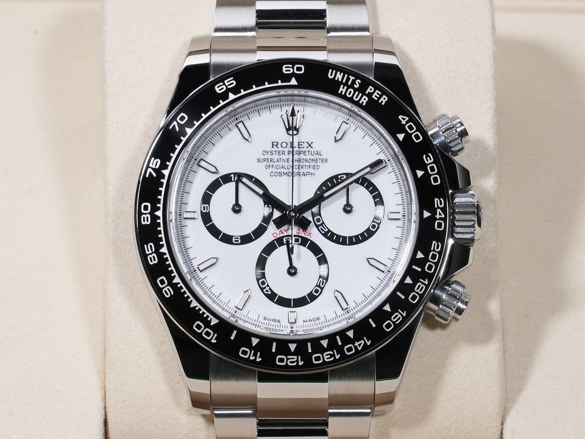 ロレックス デイトナ Ref.126500LN SS ホワイト文字盤 未使用 vaitjo7y