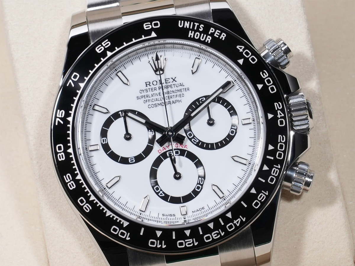 ロレックス デイトナ Ref.126500LN SS ホワイト文字盤 未使用 vaitjo7y