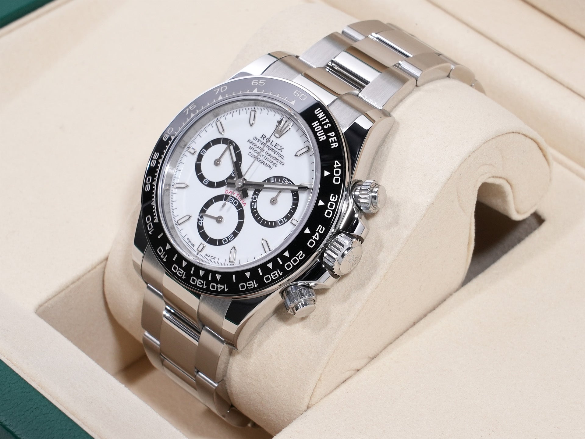 ロレックス デイトナ Ref.126500LN SS ホワイト文字盤 未使用 vaitjo7y