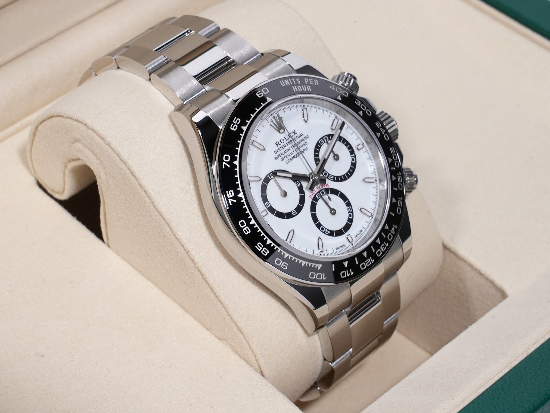 ロレックス デイトナ Ref.126500LN SS ホワイト文字盤 未使用 vaitjo7y