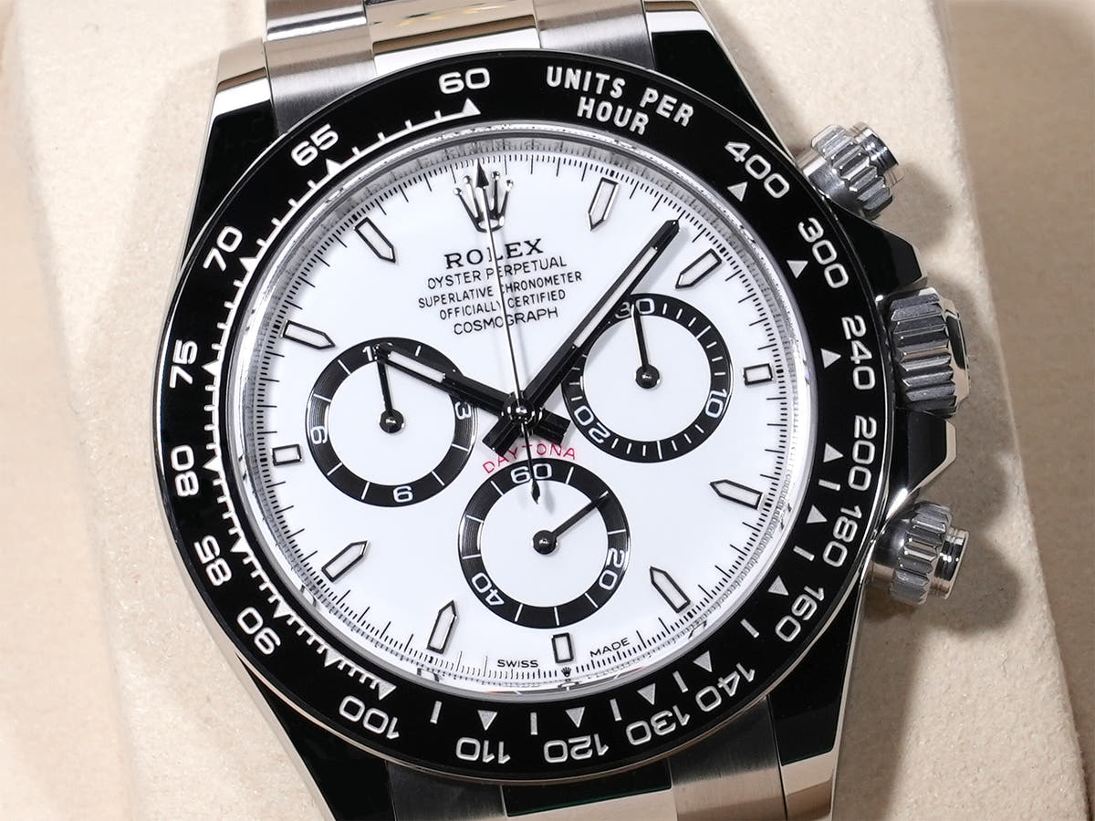 ロレックス デイトナ Ref.126500LN SS ホワイト文字盤 未使用 h9mkfk32