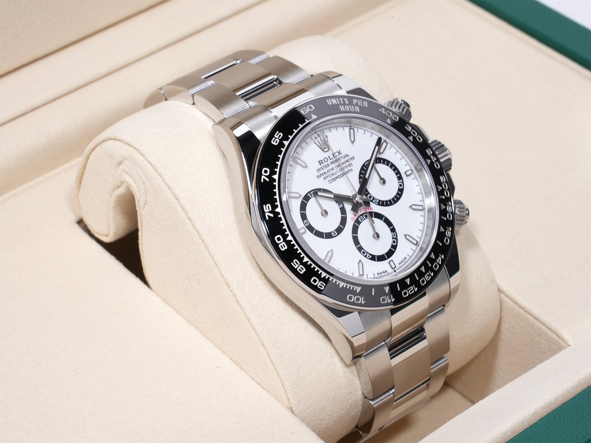 ロレックス デイトナ Ref.126500LN SS ホワイト文字盤 未使用 h9mkfk32