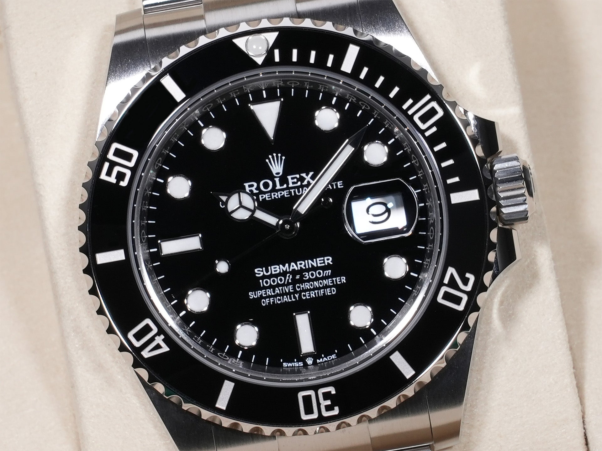 Rolex Submariner Date Ref. 126610LN SS Black Dial, Unused  keizr46o