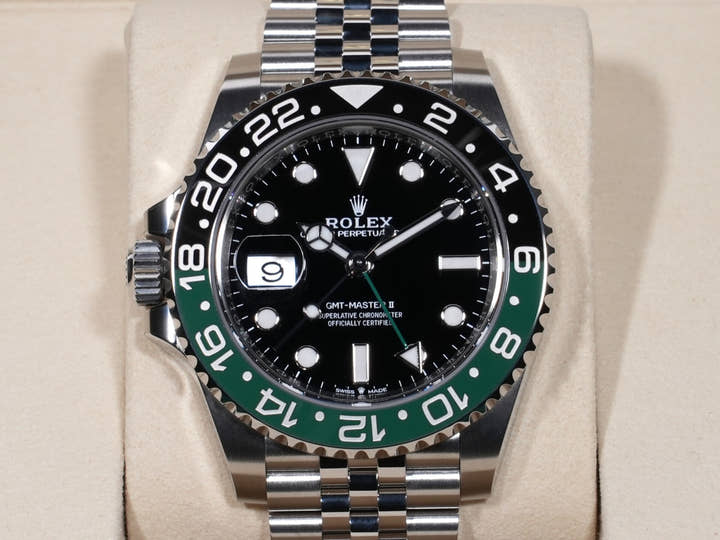 Rolex GMT-Master II Ref. 126720VTNR Stainless Steel Black Dial Jubilee Bracelet