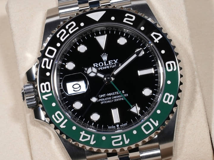 Rolex GMT-Master II Ref. 126720VTNR Stainless Steel Black Dial Jubilee Bracelet