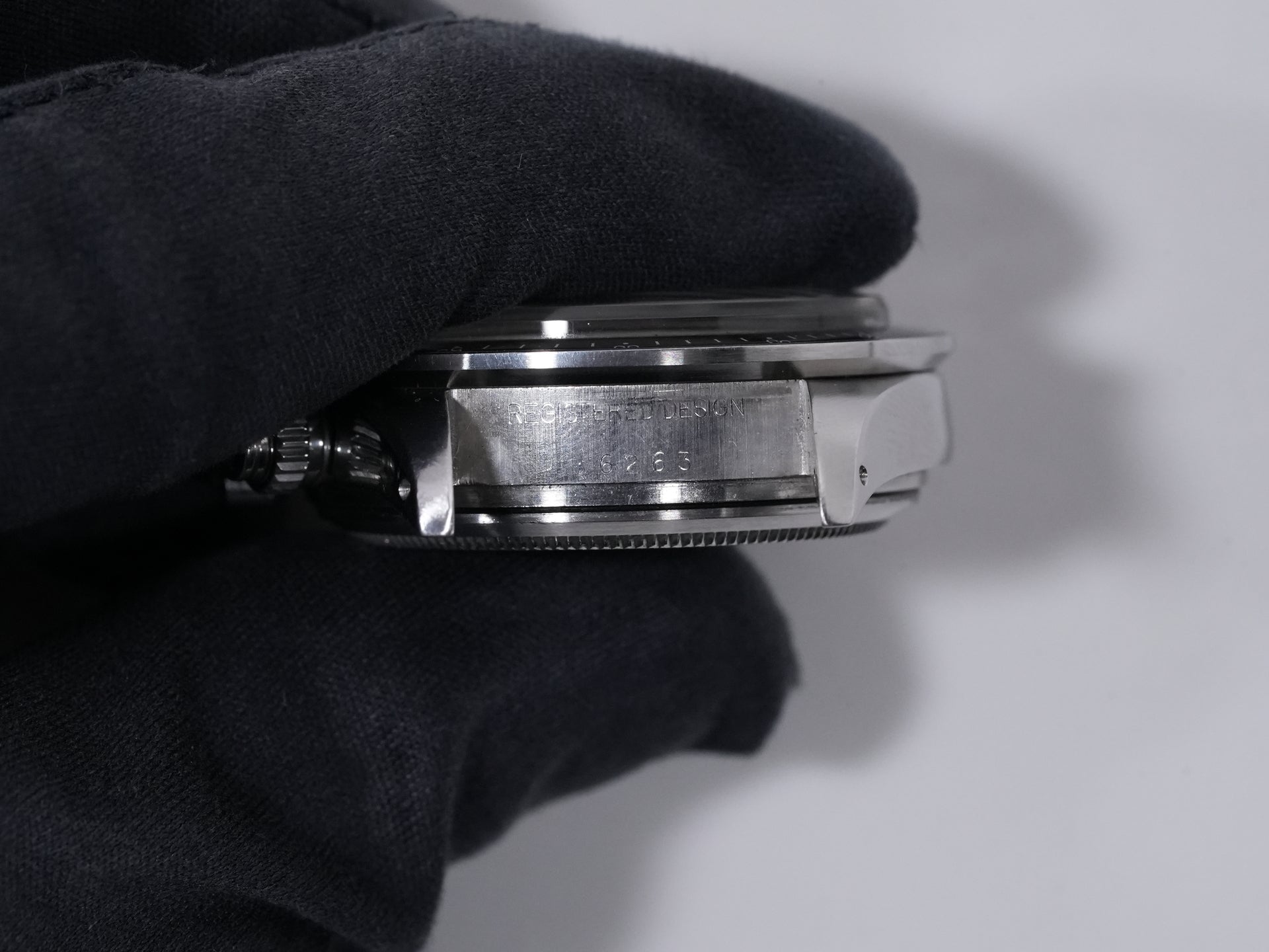 Rolex Daytona Ref. 6263 Stainless Steel Black Dial Pre-owned wqsu8nk2