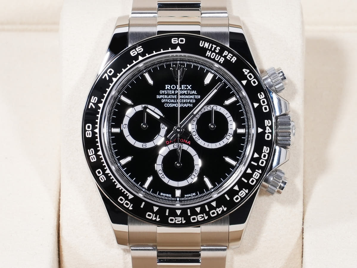 Rolex Daytona Ref. 126500LN Stainless Steel Black Dial, Unused  j85sd9ek