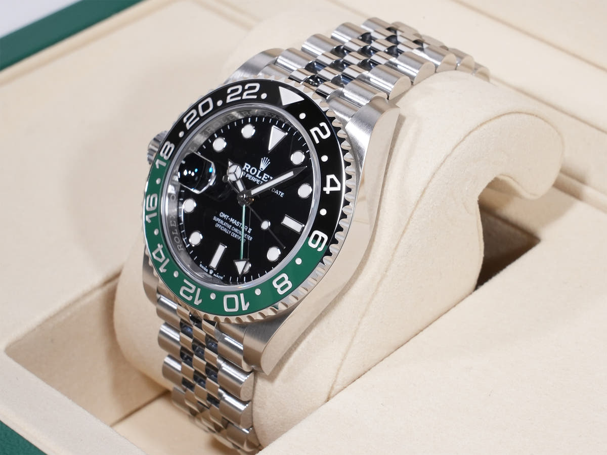 Rolex GMT-Master II Ref. 126720VTNR SS Black Dial Jubilee Bracelet Unused vgp4yb7m