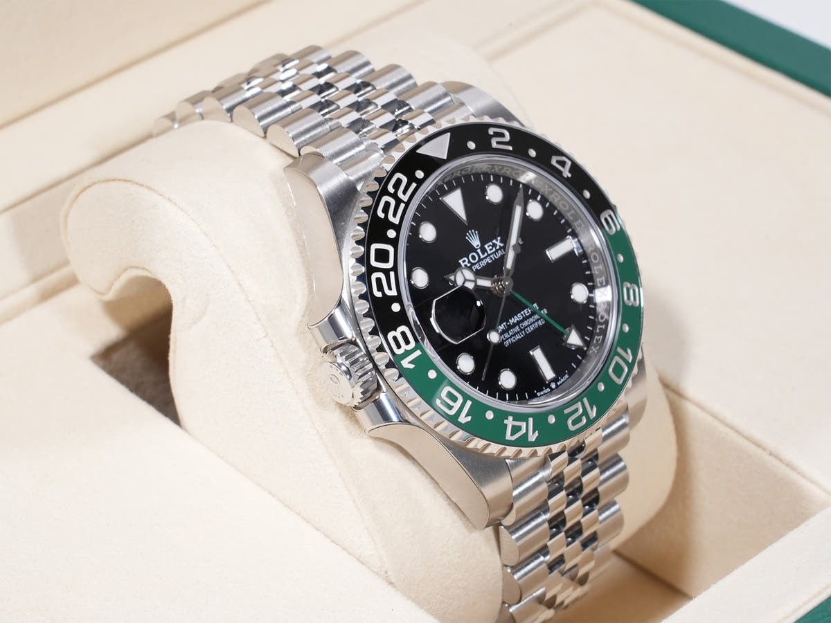 Rolex GMT-Master II Ref. 126720VTNR SS Black Dial Jubilee Bracelet Unused vgp4yb7m