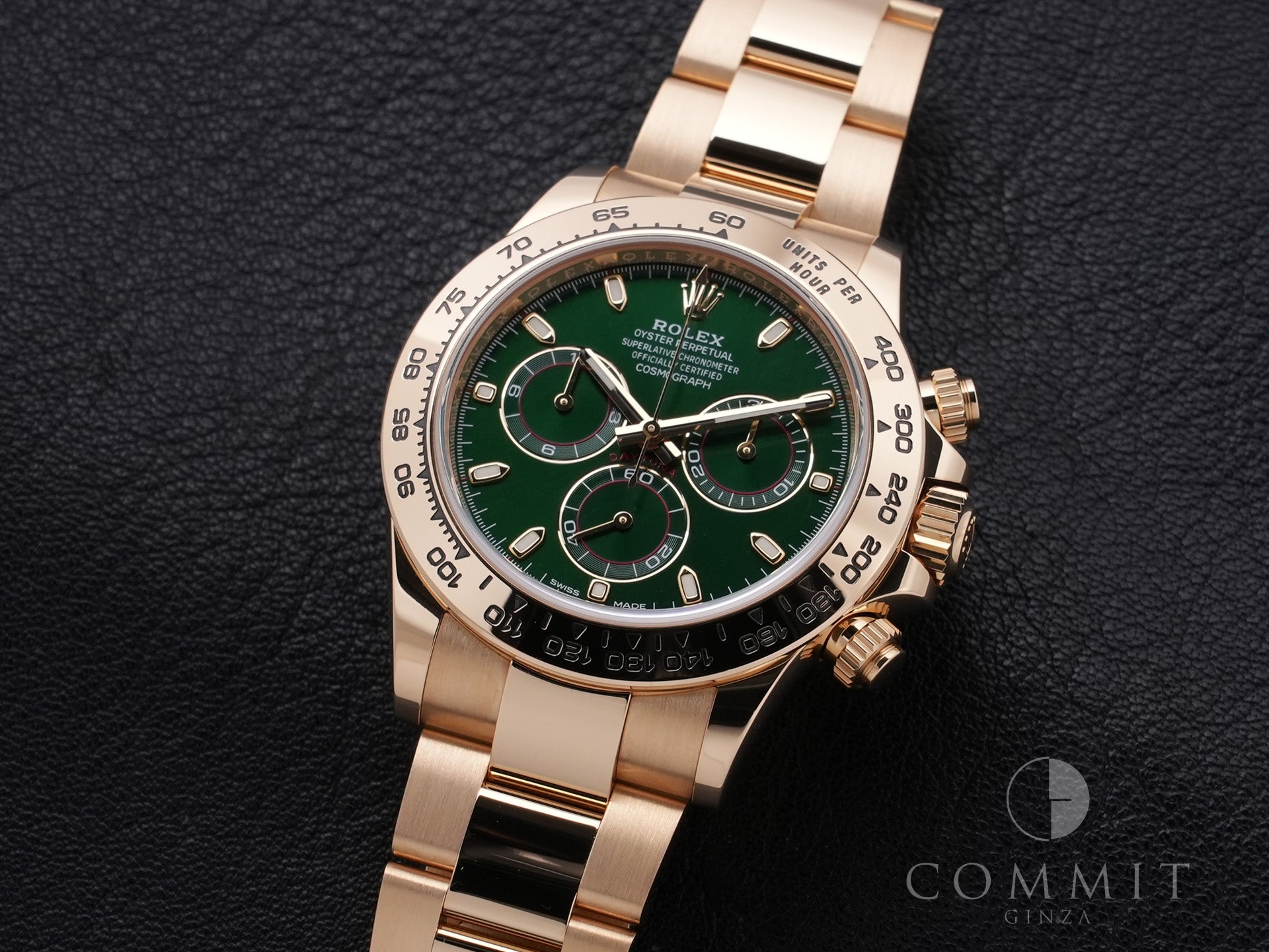 Rolex Daytona Ref. 116508 18KYG Green Dial, Pre-owned (Good Condition)  do4hhuca