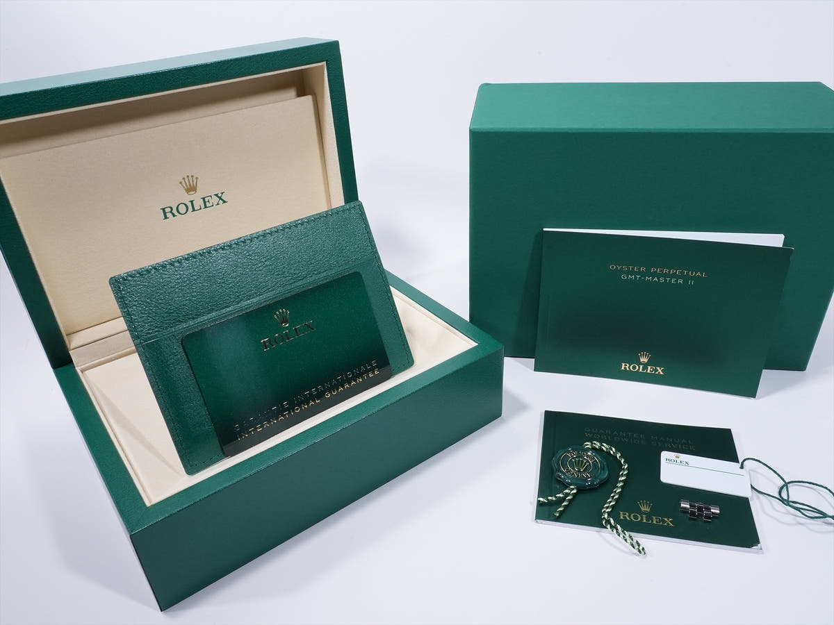Rolex GMT-Master II Ref. 126710GRNR Stainless Steel Black Dial Jubilee Bracelet Unused zxdezrhd