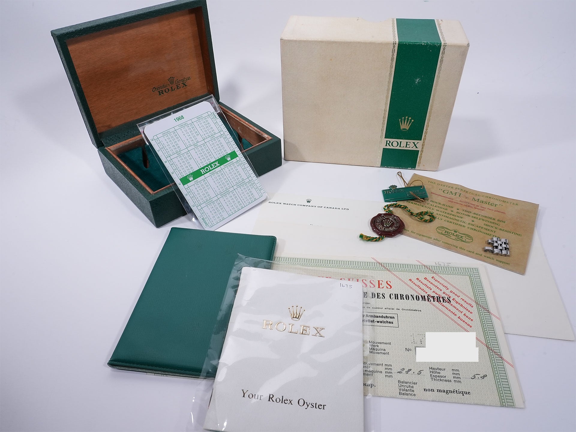 ロレックス GMTマスター Ref.1675 SS ブラック文字盤 中古 tzm8t22b