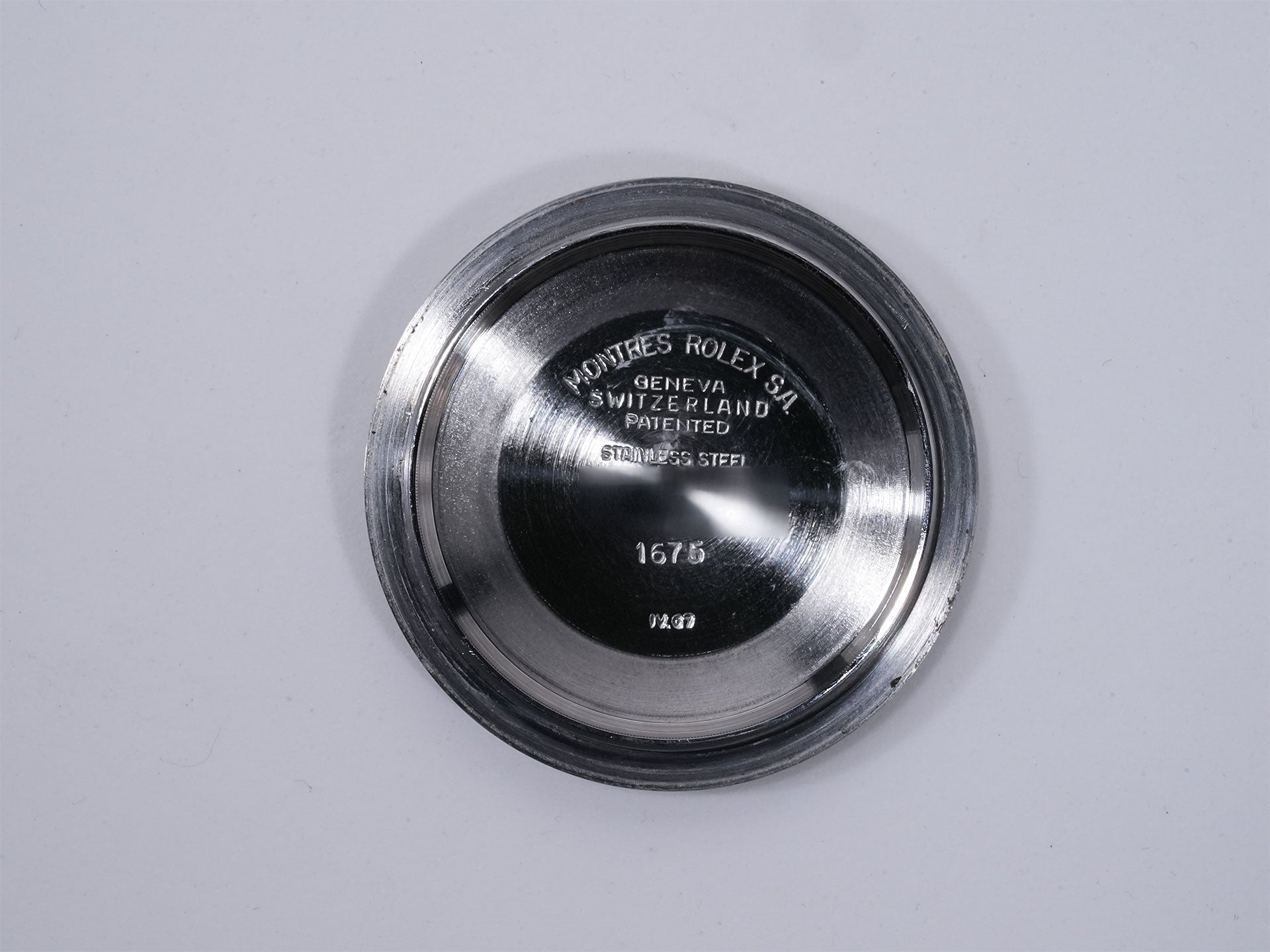 ロレックス GMTマスター Ref.1675 SS ブラック文字盤 中古 tzm8t22b