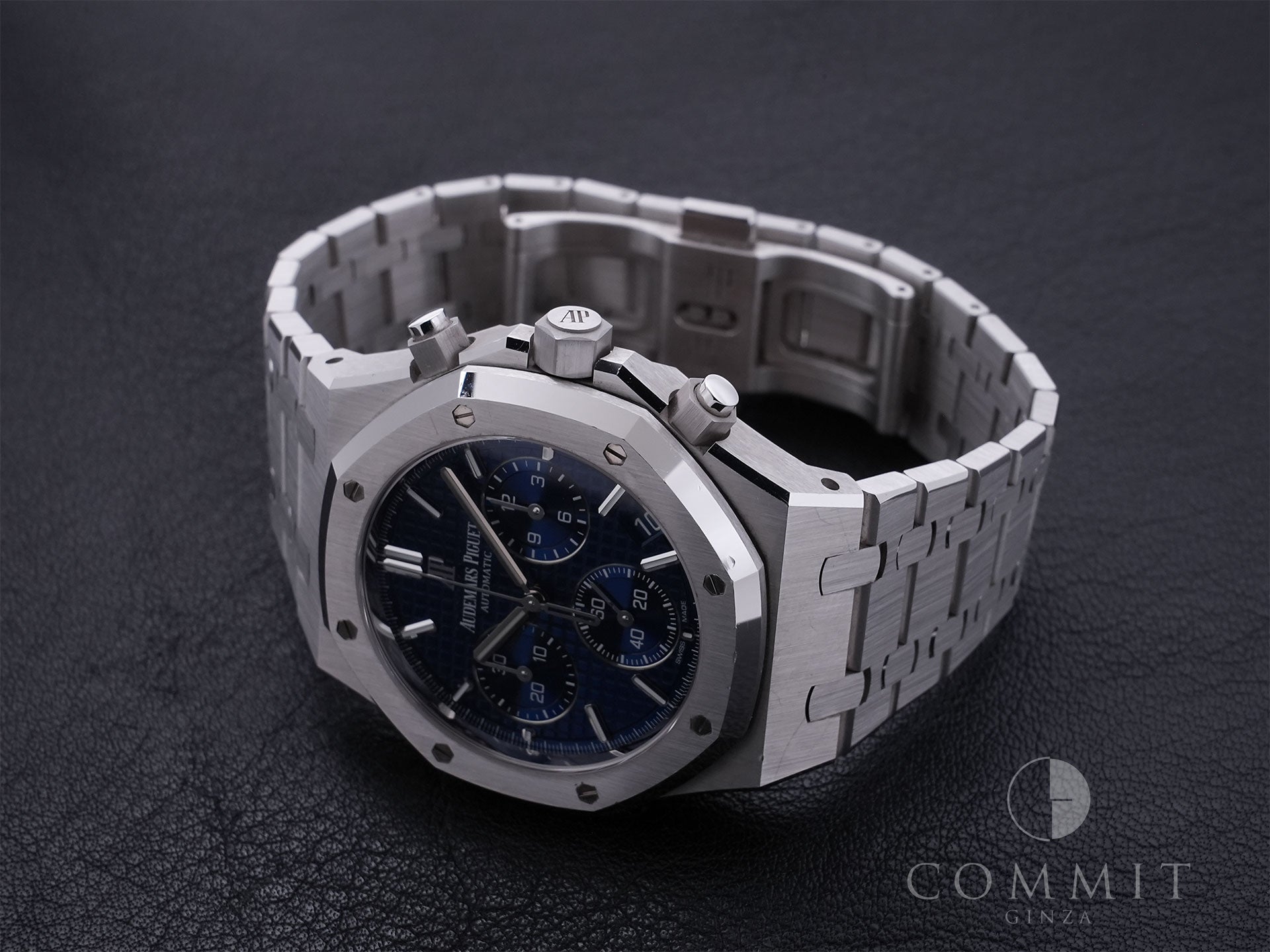 Audemars Piguet Royal Oak Chronograph Ref. 26239BC.OO.1220BC.01 18KWG Blue Dial, Pre-owned  5gheonf8