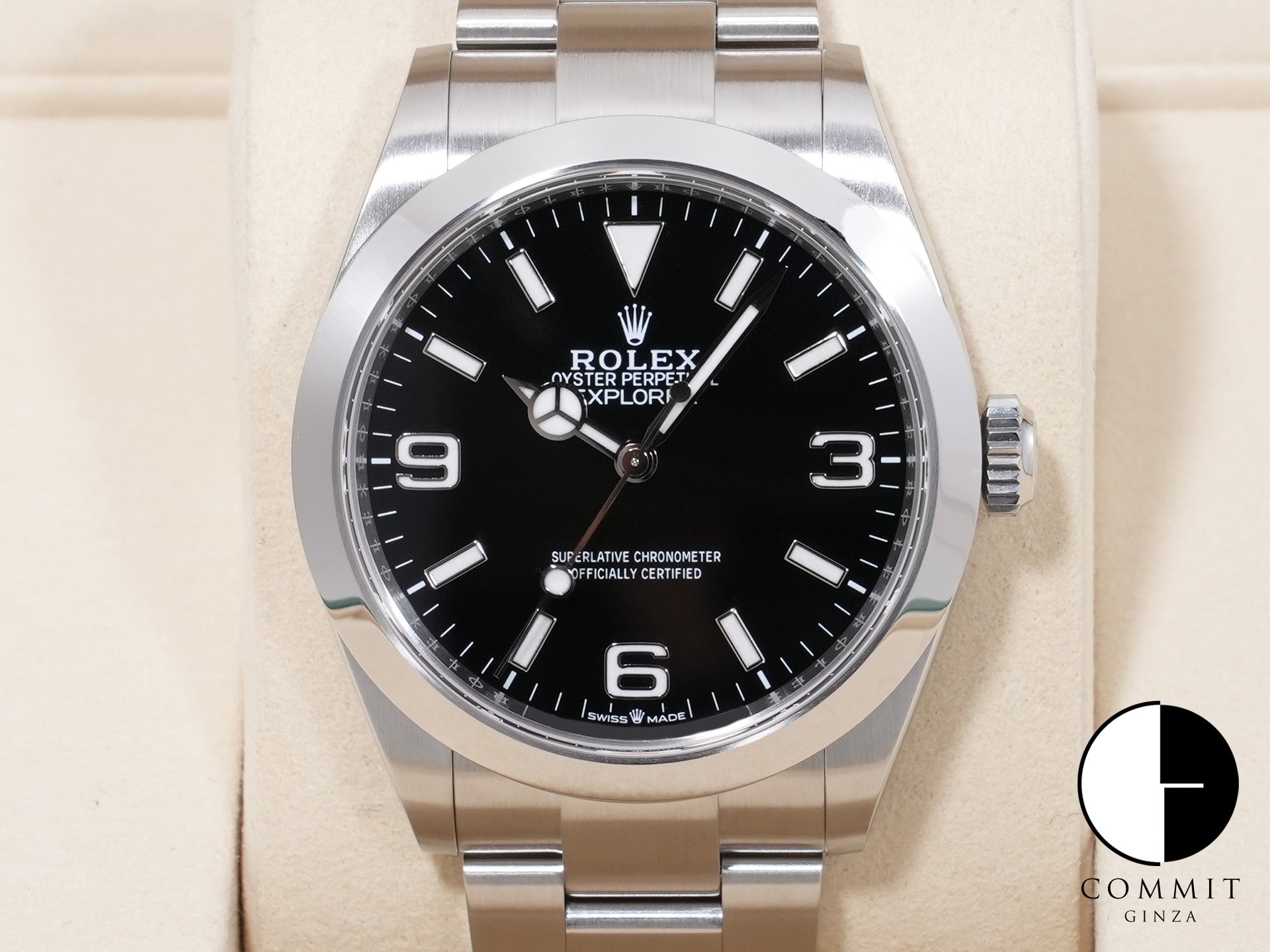 ロレックス エクスプローラー40 Ref.224270 SS ブラック文字盤 未使用 njsfnhcy